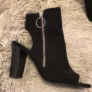 Open toe/heel booties